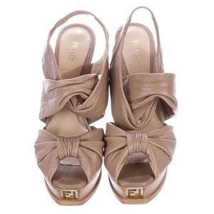 Fendi platform sandal
